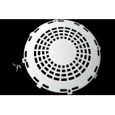 DEGA Domed Main Drain Cover New Style (Will Fit Old Style) - White